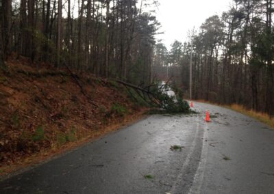 Storm hits Lake Ouachita